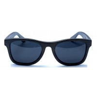 Monroe - Black Bamboo Sunglasses